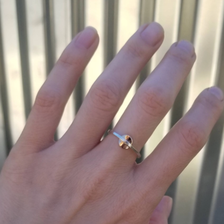 ZILKER TWO-TONE RING