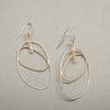 LARGE POOL TWO TONE EARRING