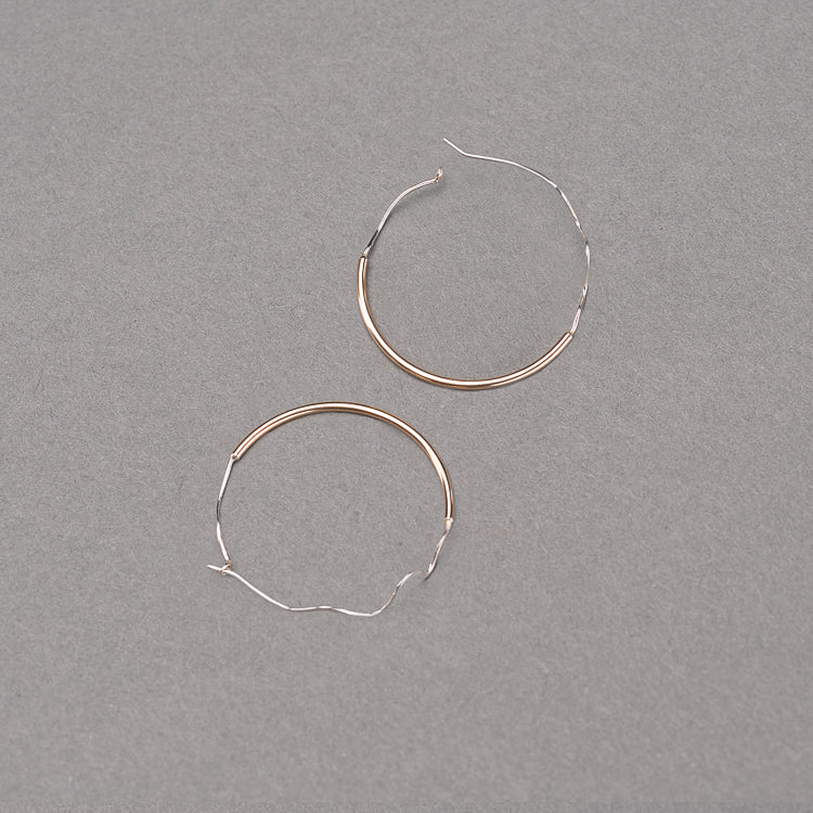 Tiny Elemental Charm Hoop Earring from the Springs Collection by Haley  Lebeuf – HALEY LEBEUF