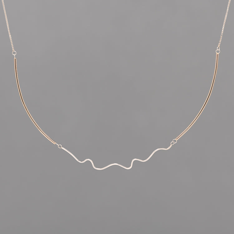 FREEDOM TWO TONE NECKLACE