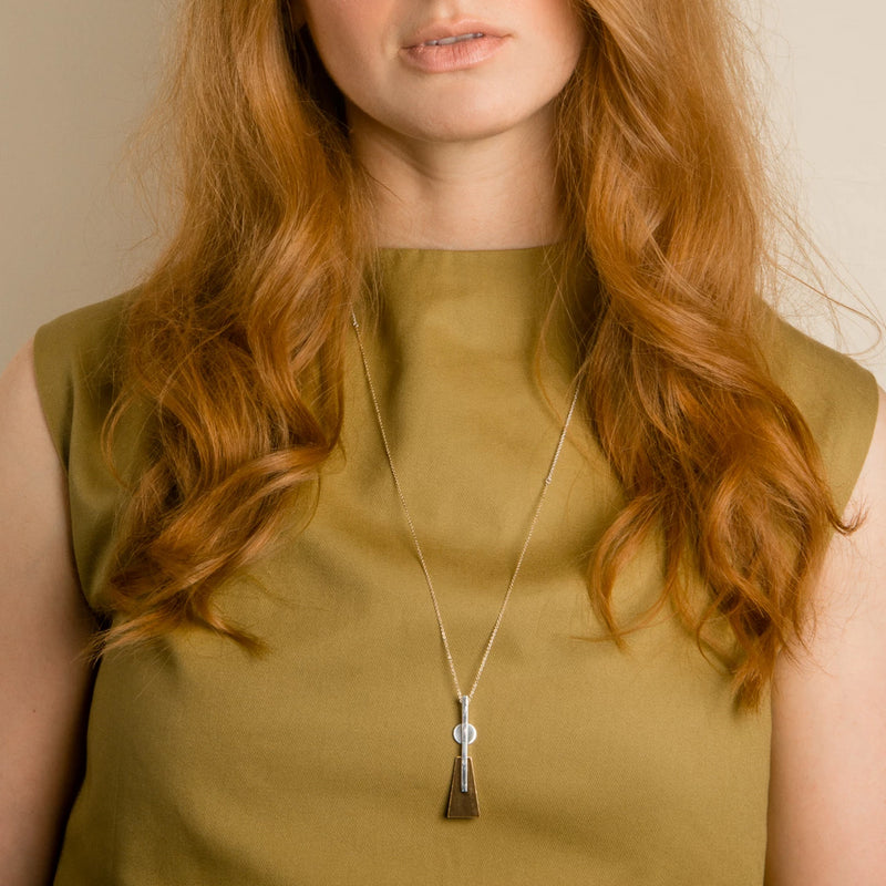 MOONTOWER TWO-TONE NECKLACE